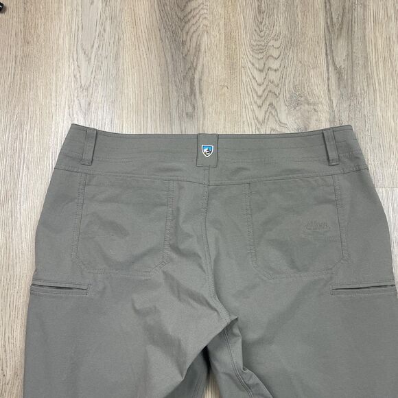 Kuhl Pants Mens 38x30 Gray Silencr Ripstop 4-Way Stretch Hiking Gusseted Crotch - Picture 9 of 12